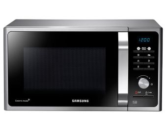 Samsung MS23F301TAS Silver 23 Litre Solo Microwave