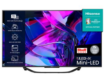 Hisense 65U7KQTUK U7K 65" 144Hz Mini LED UHD HDR Smart 4K TV