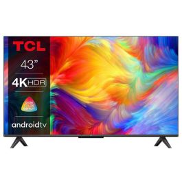 TV LED 43 - TCL 43P739, UHD 4K, Metalizado oscuro