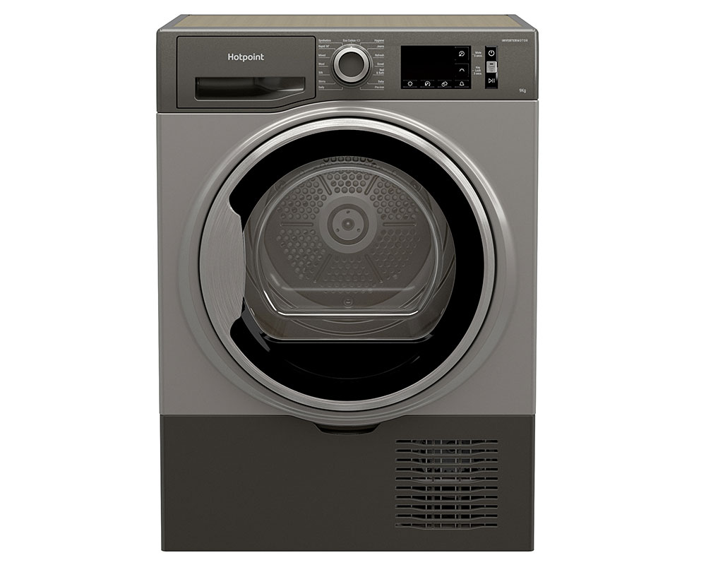 Hotpoint H3D91GS Graphite 9KG Condenser Tumble Dryer