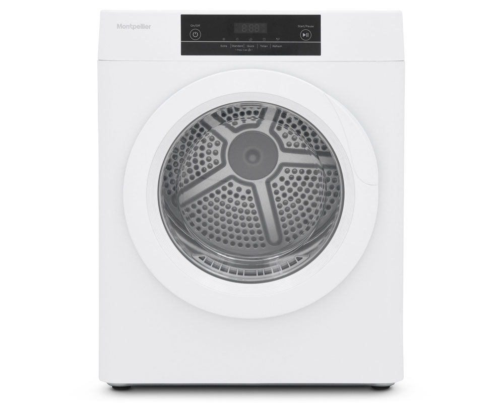 Montpellier MTD30P 3KG Compact White Vented Tumble Dryer