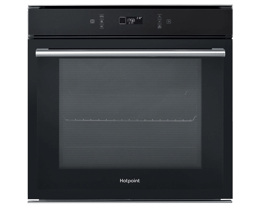 Hotpoint Class 6 SI6871SPBL Black Built In Electric Pyrolytic Single Oven