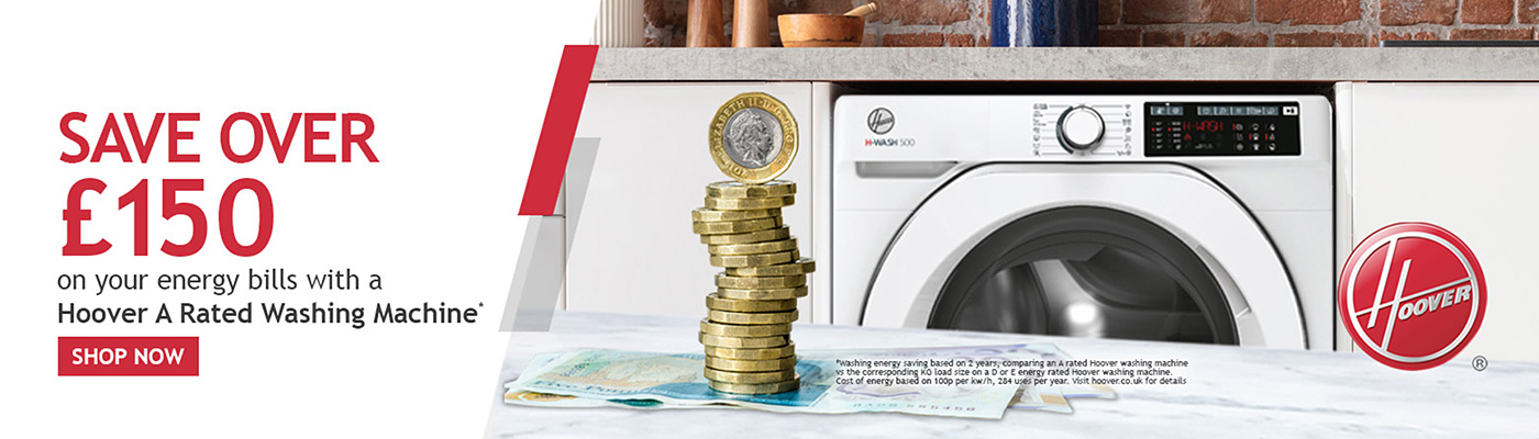 Energy Saving washing machines from Hoover